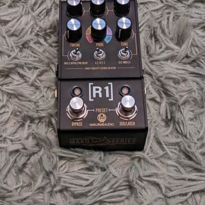 Walrus Audio Mako R1 High-Fidelity Stereo Reverb 2021 - 2024 - Black image 1