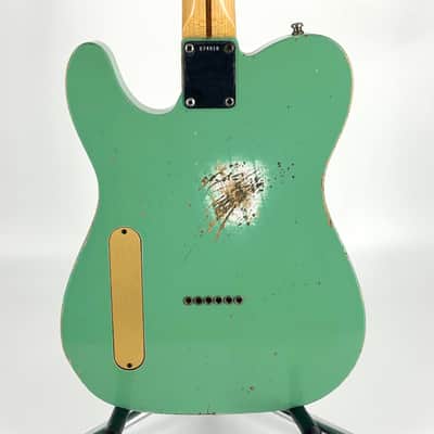 2013 Fender Custom Shop Jason Smith Masterbuilt Cabronita Telecaster Relic - Celadon Green image 13