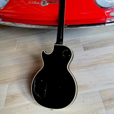 Gibson Les Paul Custom '57 Reissue 1998 - beautiful Black 3 pickup Custom a la Frampton. image 3