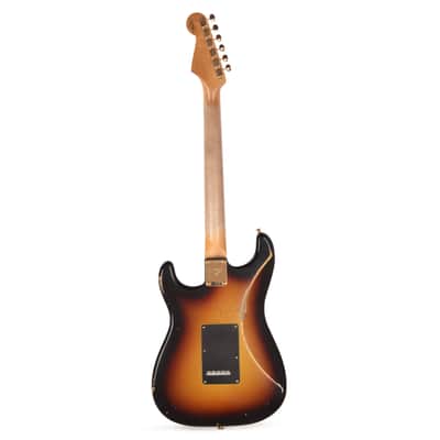 Fender Custom Shop Artist Stevie Ray Vaughan Signature Stratocaster Relic Faded 3-Color Sunburst (Serial #CZ589231) image 5