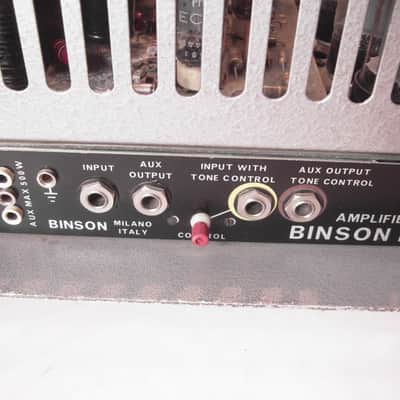 Röhrenverstärker Binson PO 601-200 70er Italien tube amp italy image 8