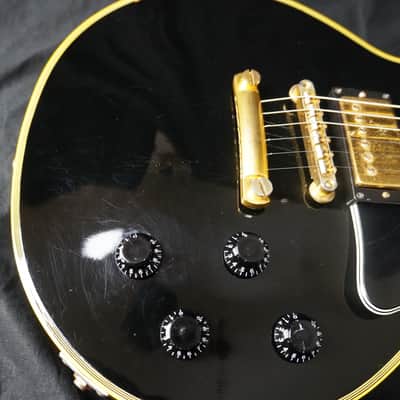 RARE Orville by Gibson LPC-57B Les Paul Custom '57 Reissue – Black Beauty MIJ 1993 Ebony image 9
