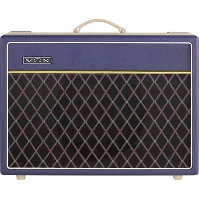 VOX  AC15 Custom 15W 1x12 Limited-Edition Tube Guitar Combo Amp  New - Blue/Cream image 1
