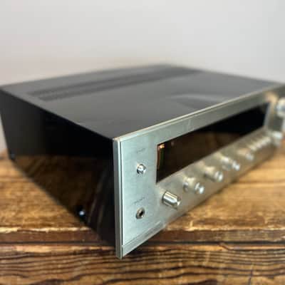 Hitachi HR-600 Silverface Vintage Hi-Fi Receiver (1971) image 4