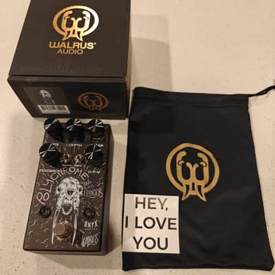 Walrus Audio Polychrome Analog Flanger Limited Edition - Onyx Series 2023 - Onyx image 1