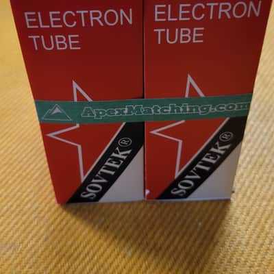 Sovtek 5881WXT Matched Quad (4) New Guitar Amp Power Tubes image 2