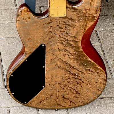 Wal Mk. I Fretless Bass 1986 - crazy cool Acid Stained Birdseye Maple w/a Lined Fingerboard. image 5