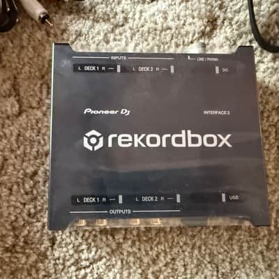 Pioneer INTERFACE 2 - Audio Interface with Rekordbox DJ and DVS 2010s - Black image 2