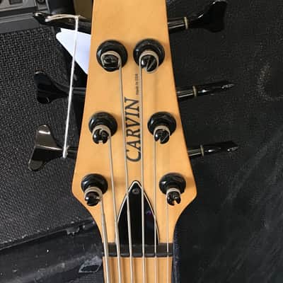 CARVIN LB-76 6 STRING BASS 1990’s - NATURAL image 5