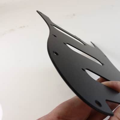 Matte Black Anodized Aluminum SSS Strat Pickguard- Fits Fender Stratocaster image 7