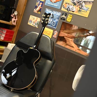 Gretsch Synchromatic Falcon Hollow Body Single-Cut with Bigsby - Black image 10