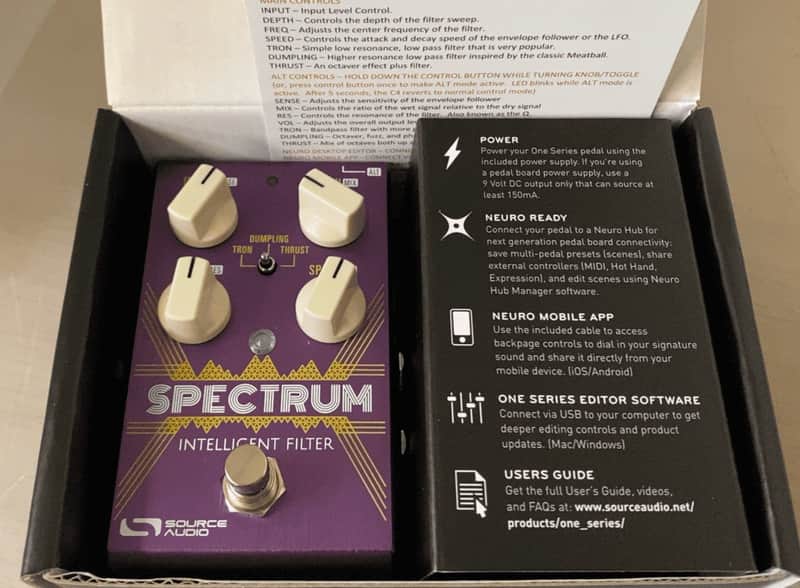 Source Audio Spectrum Intelligent Filter Pedal image 1