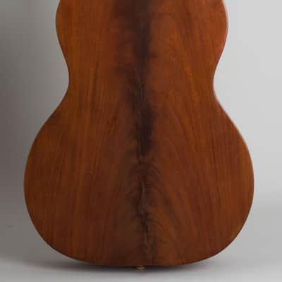 Knutsen 10 String Harp Guitar, c. 1915, black gig bag case. image 4