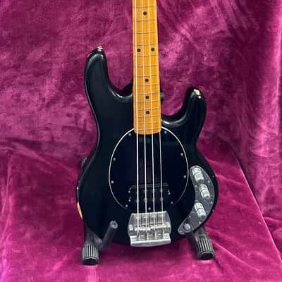 Music Man StingRay with Maple Fretboard 1977 - Black image 1