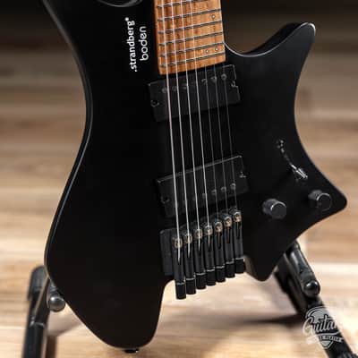 Strandberg Boden Standard N2.7 7 String Headless – Black Satin Metallic image 3