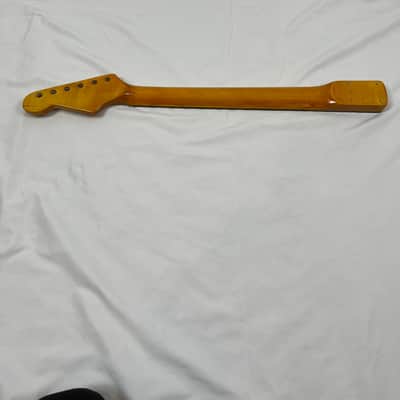 Stratocaster Neck Stainless Steel Frets Compound Radius Fits Fender Strat image 3