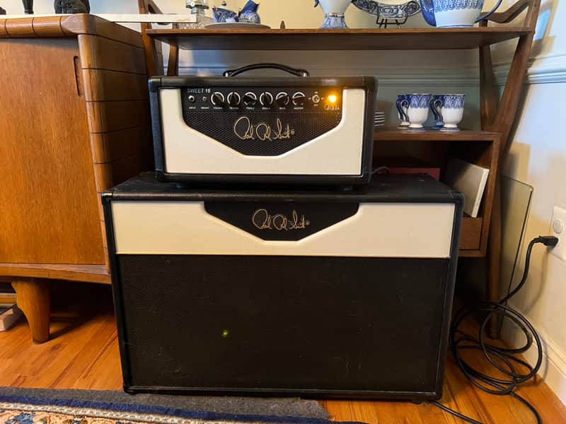 PRS Sweet 16 16-Watt Guitar Amp Head 1st run with matching 2x12 Cabinet image 1