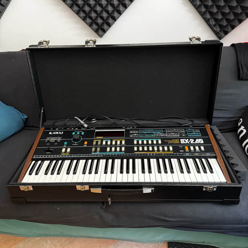 Kawai SX-240 Analog Synthesizer - Excellent - SERVICED w/ Tauntek Mod + Hard Case image 1
