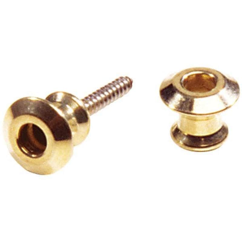 Dunlop Dunlop SLS1034G Gold Dual Design Straplock System image 1