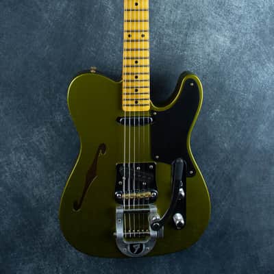 Fender Postmodern Journeyman Relic Tele Greened out Lake Placid Blue XN18355 image 1
