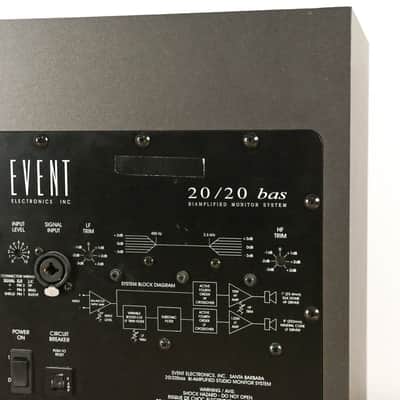 Event 20/20bas Bi-Amplified Studio Monitor (PAIR) CG012VG image 9