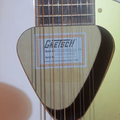Gretsch G5022CWFE-12 Rancher Falcon Jumbo 12-String Cutaway with Fishman Pickup System 2016 - White image 3