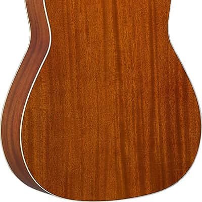 Yamaha FG-TA TransAcoustic Dreadnought - Vintage Tint image 3