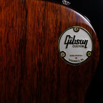 Gibson Custom 1958 Les Paul Standard Reissue Carmelita Carve VOS Electric Guitar - Faded Tobacco image 10