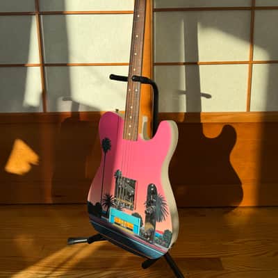 2022 Fender Japan Art Canvas Esquire Hiroshi Nagai No 2. 1 of 30 image 4
