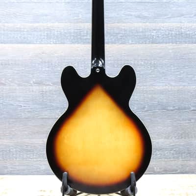 Epiphone Dot Historic ES-335 Design Vintage Sunburst Semi-Hollow Electric Guitar image 3
