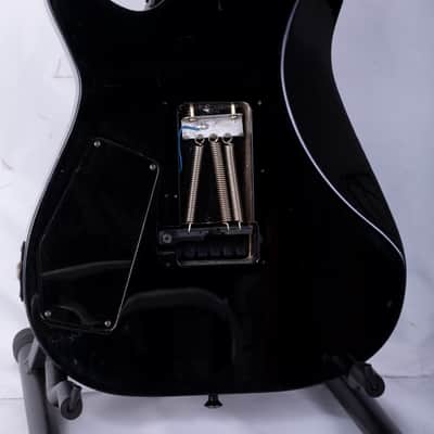 Kramer USA American Custom Gibson 490R / 498T Humbucker Pickups 1986-1987 Black Reverse Headstock image 13