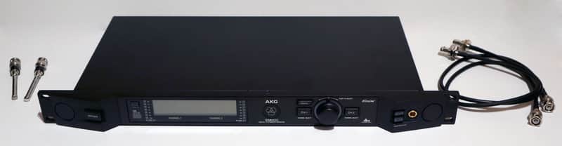 AKG DMS800 DSR800 Dual Channel Digital Radio Receiver 710-790 + 823-832 MHz image 1