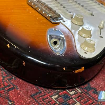 Fender Custom Shop '54 Cunetto Relic "Norm's Rare Guitars" Stratocaster 1997 Sunburst image 7