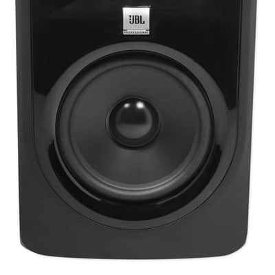 JBL 305P MkII 2-Way 5" Active Powered Nearfield Studio Monitors (Pair) - Black image 5