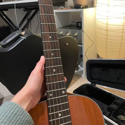 3/4 travel-size acoustic Zager guitar with LR Baggs pick-up image 9