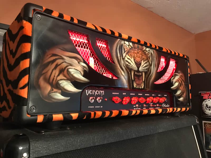 Blades Venom 2015 Mike Learn Orange Tiger image 1