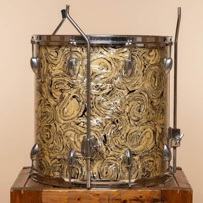 1960s Kent Floor Tom in Fantasia Pearl - 16x16 image 3