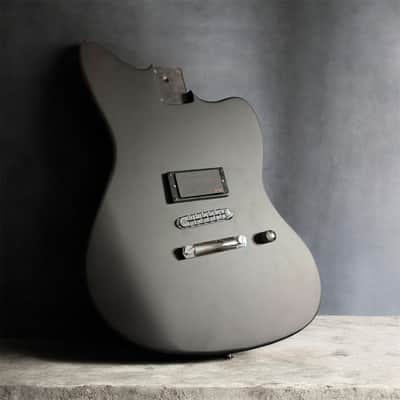 Tone Bakery Jazzbird M Loaded Body with EMG Pickup - Satin Black image 2