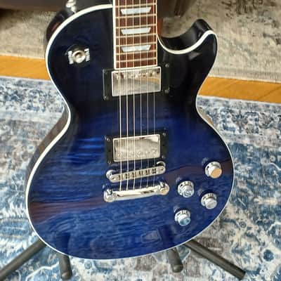 Gibson Les Paul Standard HP-II with Locking Grover Tuners 2018 - Cobalt Fade image 7