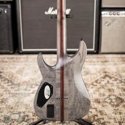 Schecter C-1 SLS Elite Evil Twin Electric Guitar - Satin Black image 8