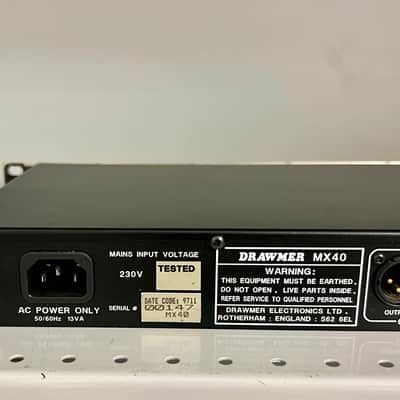 Drawmer Punch Gate MX40 - 4 Channels Noise Gate - w/Mid Punch optional - Dimebag Pantera - Rammstein - 230V image 5