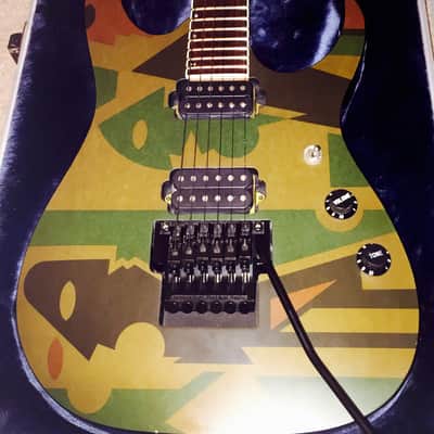 Ibanez JPM P4 Petrucci 90's Camo Picasso image 7