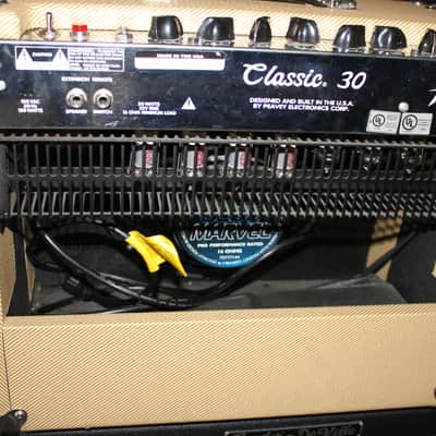 Peavey Classic 30 II/30 Watt 1 X 12" Tube Amp Combo (Tweed) image 8