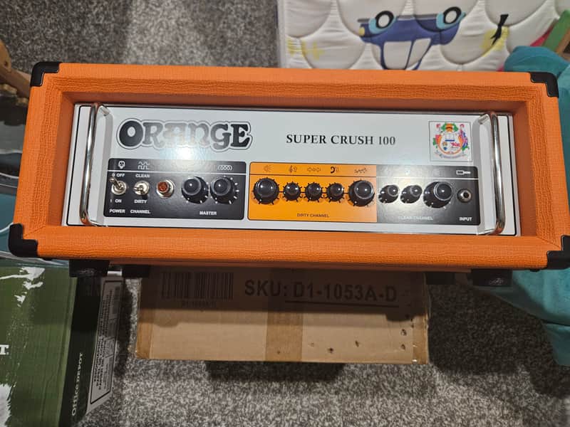 Orange Super Crush 100 2-Channel 100-Watt Guitar Amp Head