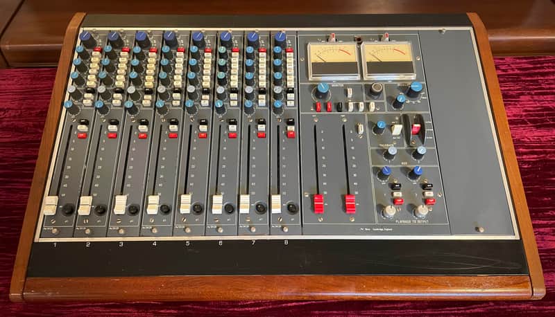 Neve 5432 8-Ch Console 8x8x2, 3-band EQ, 2-Aux, 2-Monitor outs, (8) 34128 mic-pre UPGRADED Ch-Outs image 1