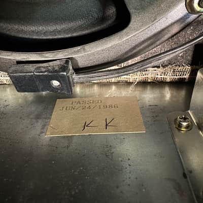 Fender Sidekick 10 1 X 6” Practice Amp 1986 - Black Tolex image 6