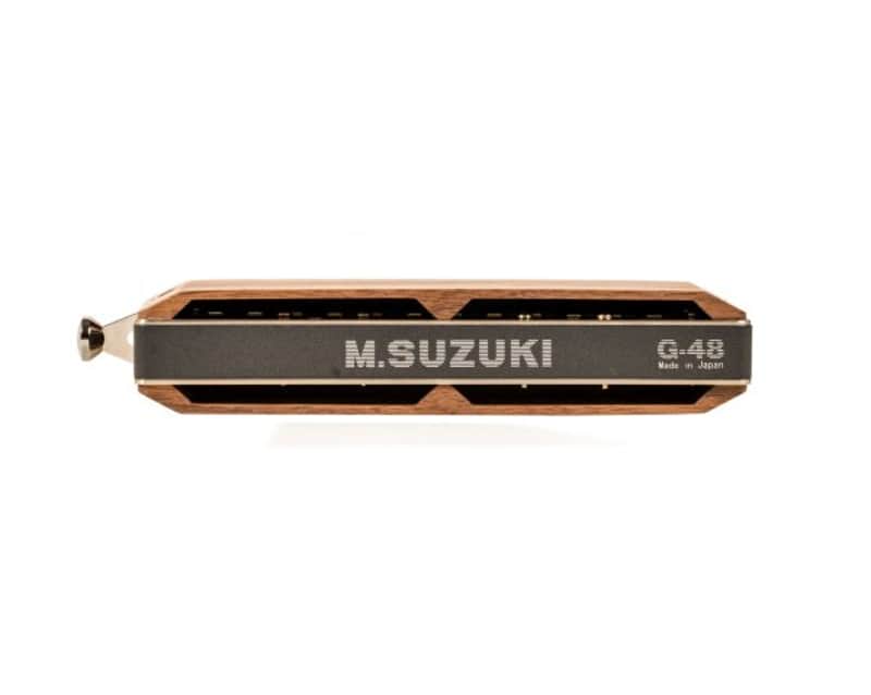 Suzuki SU-G-48W Grégoire Maret (Wood) 12-Hole Harmonica image 1