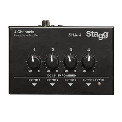 Stagg 4 Channel Headphone Amplifier image 3