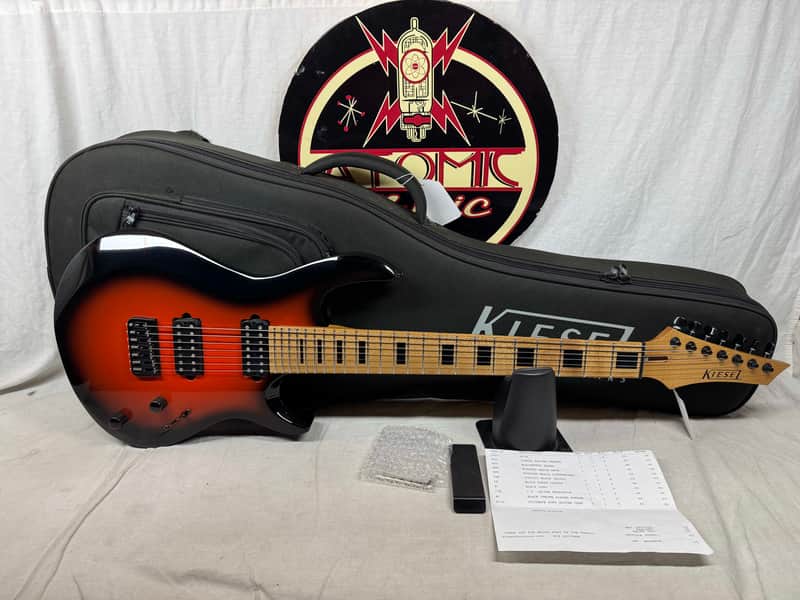 Kiesel Aries 2 A27H 7-string Guitar with Gig Bag image 1
