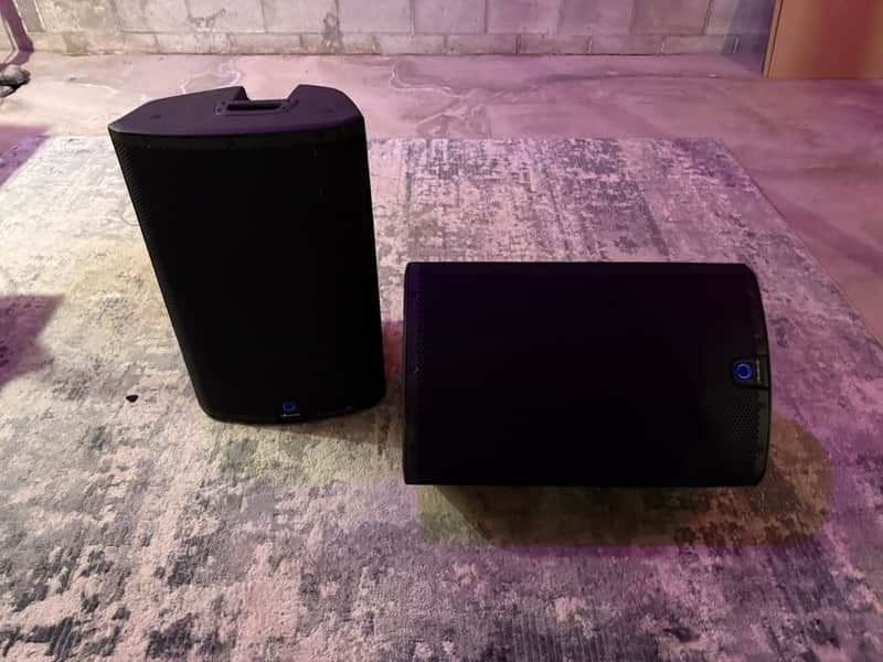Turbosound iQ Series Complete 11,000W PA System: 2x iQ15 Tops & 2x iQ18B Subs image 1